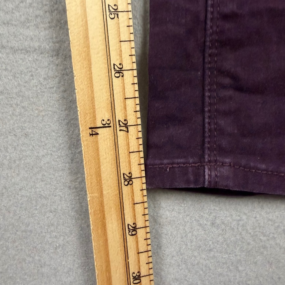 Lucky Brand Women 6/28 Plum Brooke Legging Jean Skinny Mid Rise Stretch Pants - Picture 12 of 14